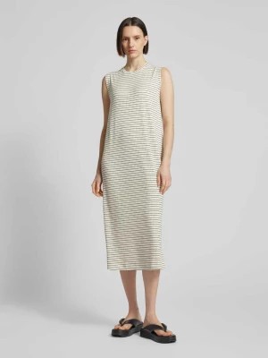 Zdjęcie produktu Sukienka midi ze wzorem w paski model ‘UMIRA’ Vila