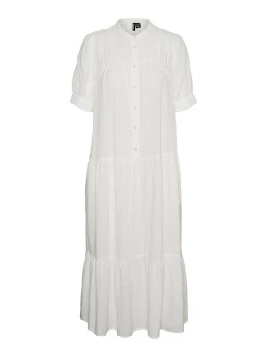 Zdjęcie produktu Vero Moda Sukienka "Milan" w kolorze białym rozmiar: XS