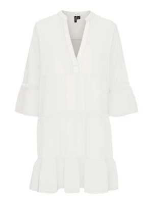 Zdjęcie produktu Vero Moda Sukienka "Milan" w kolorze białym rozmiar: M