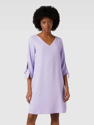 Zdjęcie produktu Sukienka mini w jednolitym kolorze Esprit