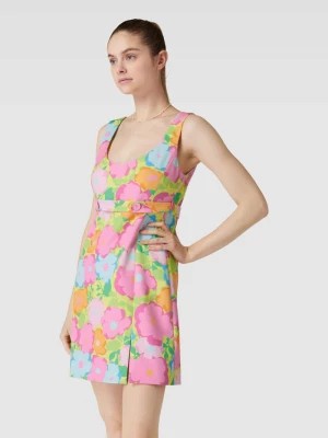 Zdjęcie produktu Sukienka mini z kwiatowym wzorem Chiara Ferragni
