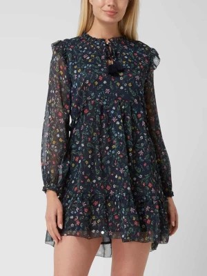 Zdjęcie produktu Sukienka mini z kwiatowym wzorem model ‘Demi’ Pepe Jeans