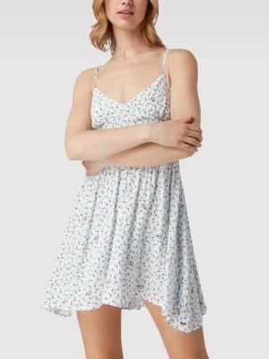 Zdjęcie produktu Sukienka mini z wiskozy o kroju bez rękawów z kwiatowym nadrukiem na całej powierzchni Tommy Jeans