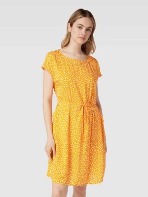 Zdjęcie produktu Sukienka mini z wiskozy z kwiatowym wzorem Tom Tailor Denim
