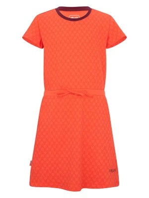 Zdjęcie produktu Trollkids Sukienka "Noresund" w kolorze pomarańczowym rozmiar: 122