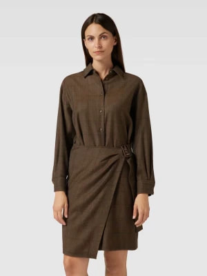 Zdjęcie produktu Sukienka o długości do kolan w kopertowym stylu model ‘ADERIRE’ Weekend Max Mara