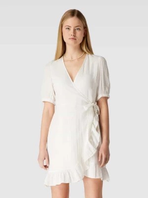 Zdjęcie produktu Sukienka o długości do kolan w kopertowym stylu model ‘KIARA’ Pieces