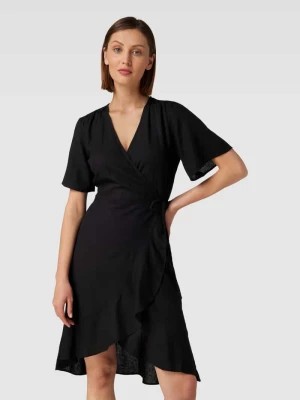 Zdjęcie produktu Sukienka o długości do kolan w kopertowym stylu model ‘Rosaline’ Soaked in Luxury