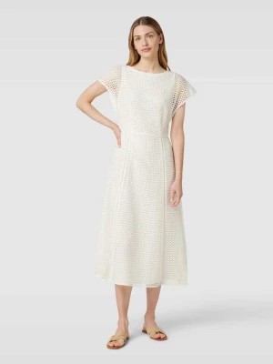 Zdjęcie produktu Sukienka o długości do kolan z ażurowym wzorem s.Oliver BLACK LABEL