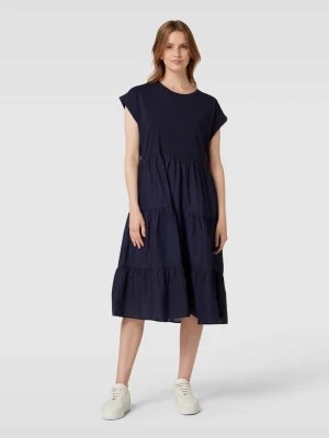 Zdjęcie produktu Sukienka o długości do kolan z bawełny z efektem stopniowania s.Oliver RED LABEL