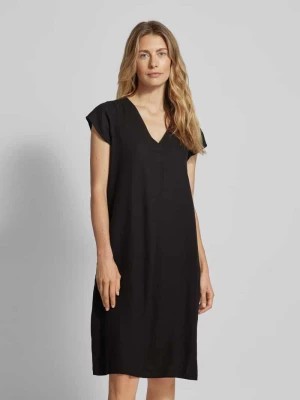 Zdjęcie produktu Sukienka o długości do kolan z dekoltem w serek model ‘Ina’ Soyaconcept