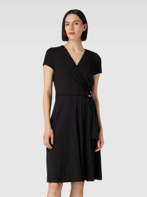 Zdjęcie produktu Sukienka o długości do kolan z dekoltem w serek model ‘KARLEE’ Lauren Ralph Lauren