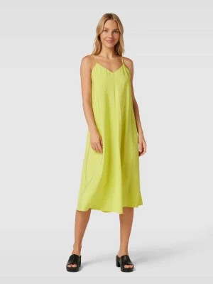 Zdjęcie produktu Sukienka o długości do kolan z dekoltem w serek model ‘QUEENY’ Vero Moda