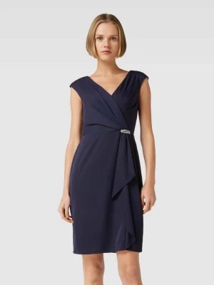 Zdjęcie produktu Sukienka o długości do kolan z dekoltem w serek model ‘RYLAN’ Lauren Ralph Lauren
