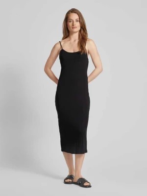 Zdjęcie produktu Sukienka o długości do kolan z fakturowanym wzorem model 'VMJULIETA' Aware