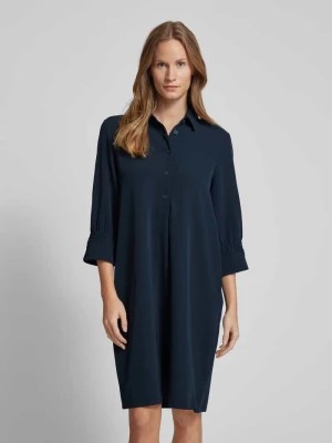 Zdjęcie produktu Sukienka o długości do kolan z krótką listwą guzikową model ‘Wiana’ Opus