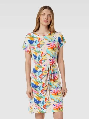 Zdjęcie produktu Sukienka o długości do kolan z kwiatowym wzorem Christian Berg Woman