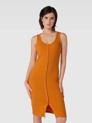 Zdjęcie produktu Sukienka o długości do kolan z listwą guzikową model ‘FLORENTINA’ Vero Moda