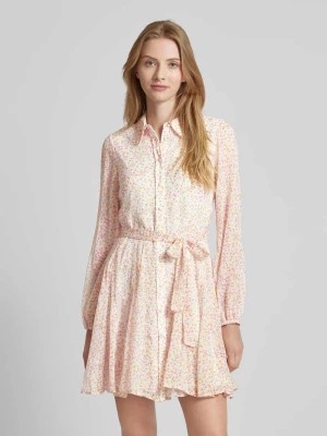 Zdjęcie produktu Sukienka o długości do kolan z listwą guzikową na całej długości model ‘SMILLA’ Vero Moda
