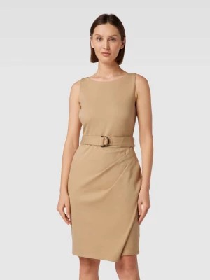 Zdjęcie produktu Sukienka o długości do kolan z paskiem w talii model ‘FAYDEEN’ Lauren Ralph Lauren