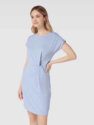 Zdjęcie produktu Sukienka o długości do kolan z wiązanym detalem Tom Tailor Denim