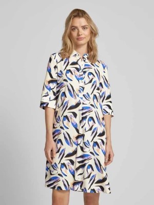 Zdjęcie produktu Sukienka o długości do kolan ze wzorem na całej powierzchni Christian Berg Woman Selection
