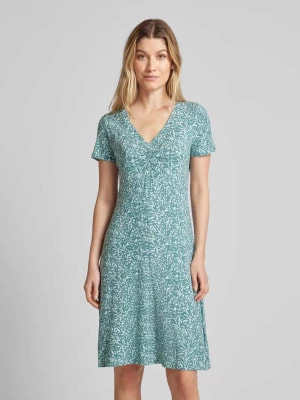 Zdjęcie produktu Sukienka o długości do kolan ze wzorem na całej powierzchni Tom Tailor