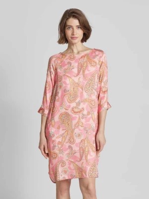 Zdjęcie produktu Sukienka o długości do kolan ze wzorem paisley milano italy