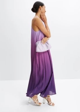 Zdjęcie produktu Sukienka plisowana w cieniowanym kolorze bonprix
