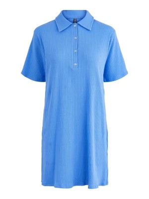 Zdjęcie produktu Pieces Sukienka polo w kolorze niebieskim rozmiar: XS