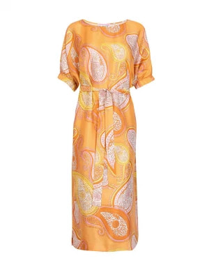Zdjęcie produktu LIEBLINGSSTÜCK Sukienka "Ruba" w kolorze pomarańczowym rozmiar: 40