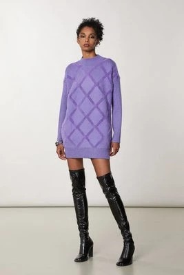 Zdjęcie produktu Sukienka sweterkowa z wiskozy PATRIZIA PEPE