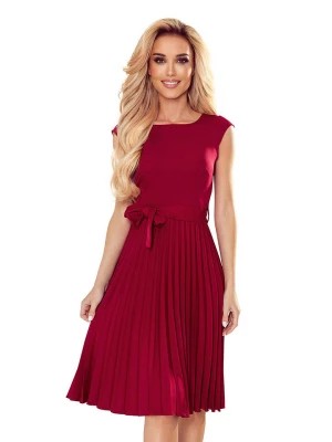 Zdjęcie produktu numoco Sukienka w kolorze bordowym rozmiar: XL