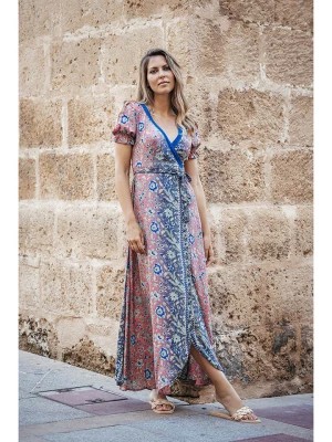 Zdjęcie produktu Isla Bonita by SIGRIS Sukienka w kolorze czerwono-niebieskim ze wzorem rozmiar: XL