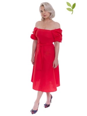 Zdjęcie produktu NA-KD Sukienka w kolorze czerwonym rozmiar: 36