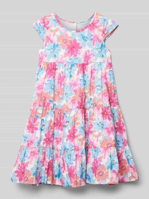 Zdjęcie produktu Sukienka w kwiatowe wzory Happy Girls