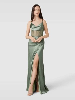 Zdjęcie produktu Sukienka wieczorowa z cienkimi ramiączkami luxuar