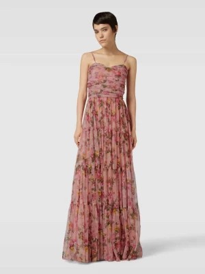 Zdjęcie produktu Sukienka wieczorowa z kwiatowym nadrukiem Lace & Beads