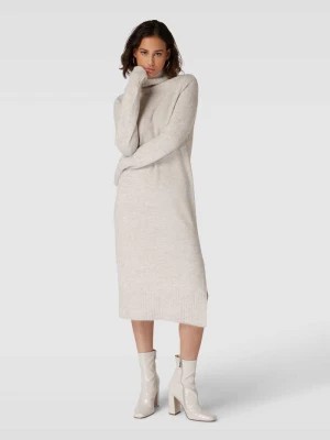 Zdjęcie produktu Sukienka z dzianiny o długości do kolan z golfem model ‘VIOLA’ Noisy May