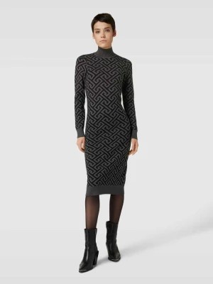 Zdjęcie produktu Sukienka z dzianiny o długości do kolan ze stójką model ‘ARIA’ Vero Moda