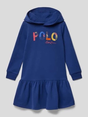 Zdjęcie produktu Sukienka z nadrukiem z logo Polo Ralph Lauren Kids