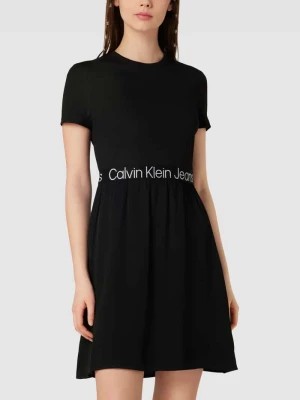 Zdjęcie produktu Sukienka z paskiem z logo Calvin Klein Jeans