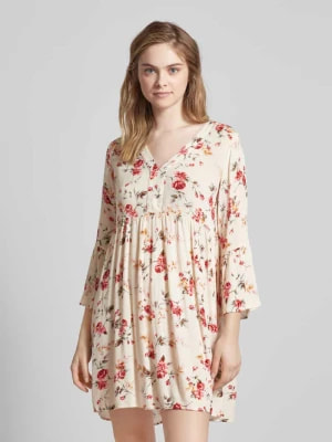 Zdjęcie produktu Sukienka z wiskozy z kwiatowym wzorem model ‘VALENCIA’ Only