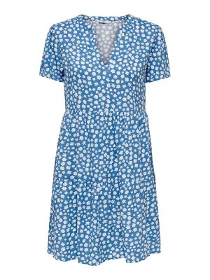 Zdjęcie produktu ONLY Sukienka "Zally" w kolorze niebiesko-białym rozmiar: S