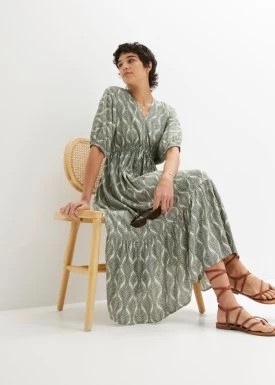 Zdjęcie produktu Sukienka ze zrównoważonej wiskozy bonprix