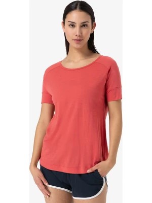 Zdjęcie produktu super.natural Koszulka "Isla" w kolorze czerwonym rozmiar: M