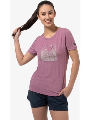 Zdjęcie produktu super.natural Koszulka "Tied by Heart" w kolorze jasnoróżowym rozmiar: XL
