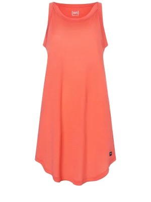 Zdjęcie produktu super.natural Sukienka "Relax" w kolorze pomarańczowym rozmiar: M