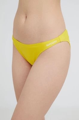 Zdjęcie produktu Superdry figi kąpielowe kolor żółty