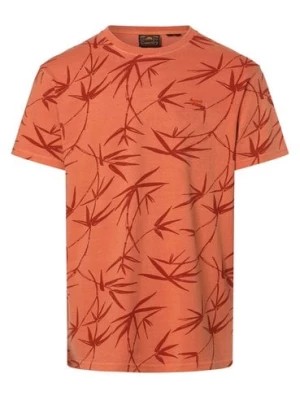 Zdjęcie produktu Superdry Koszulka męska Mężczyźni Bawełna pomarańczowy|czerwony nadruk,